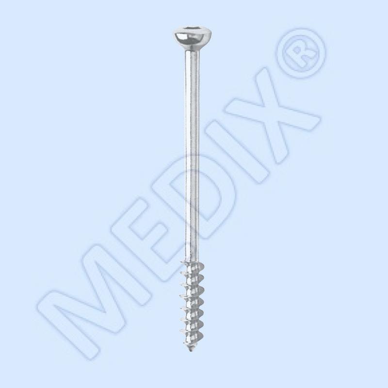 CODE-053 <br>TORNILLO ESPONJOSO Ø4.0mm, ROSCA CORTA